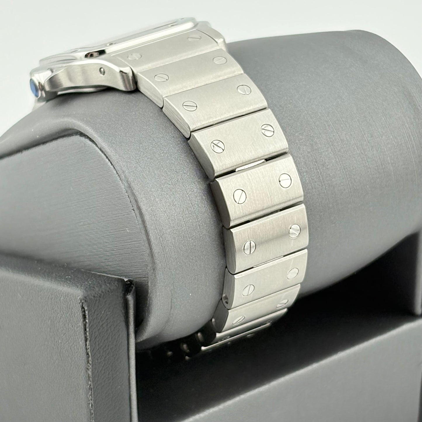 Cartier Santos Galbée Stainless Steel Quartz Watch