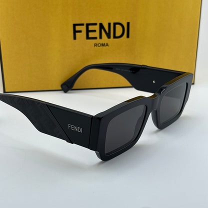 Fendi Diagonal Rectangular Sunglasses