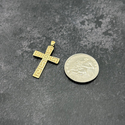 14k Gold Cross Pendant