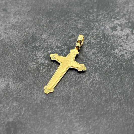 14k Gold Cross Pendant