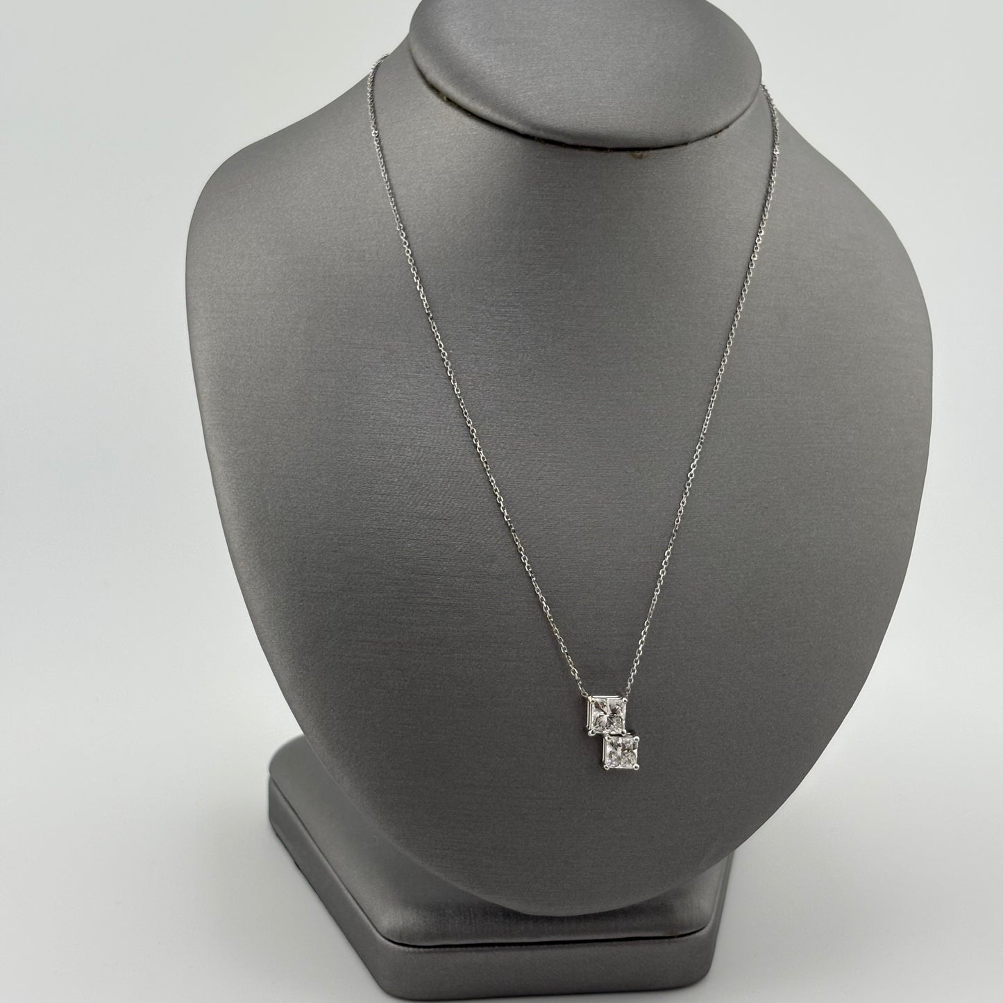 Toi Et Moi Lab Grown Diamond Necklace
