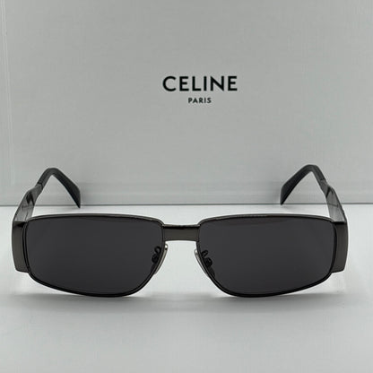 Celine Men’s Gunmetal Triomphe Sunglasses