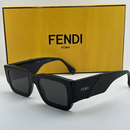 Fendi Diagonal Rectangular Sunglasses
