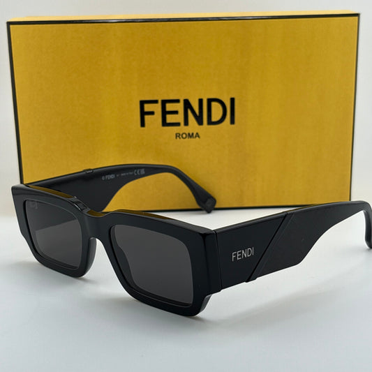 Fendi Diagonal Rectangular Sunglasses