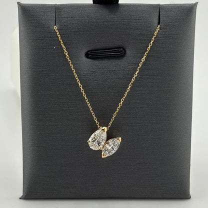 Toi Et Moi Lab Grown Diamond Necklace