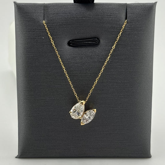Toi Et Moi Lab Grown Diamond Necklace
