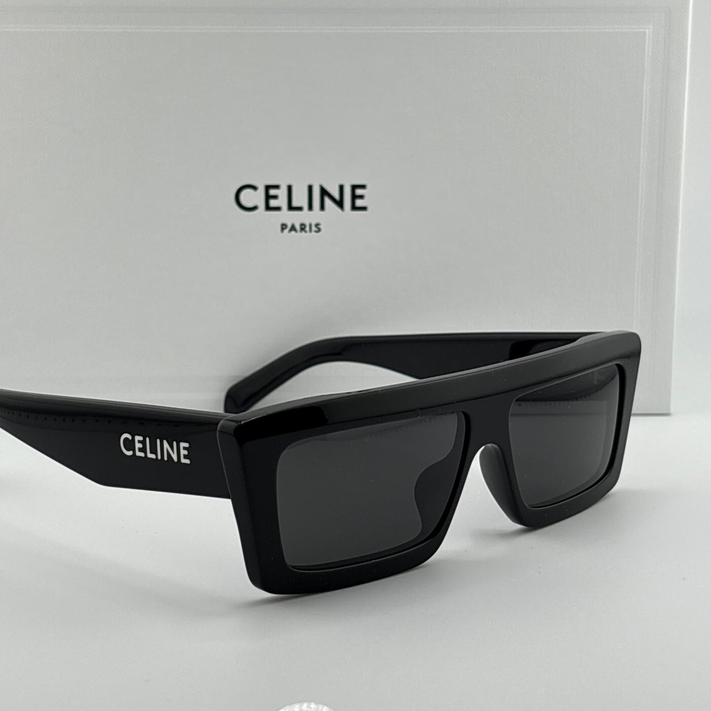 Celine Monochrome Rectangular Sunglasses