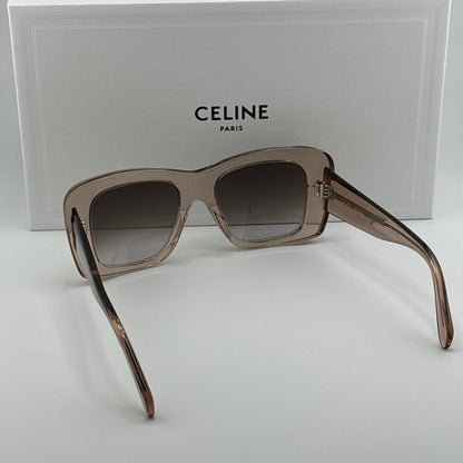 Celine 3 Dots Transparent Taupe Sunglasses