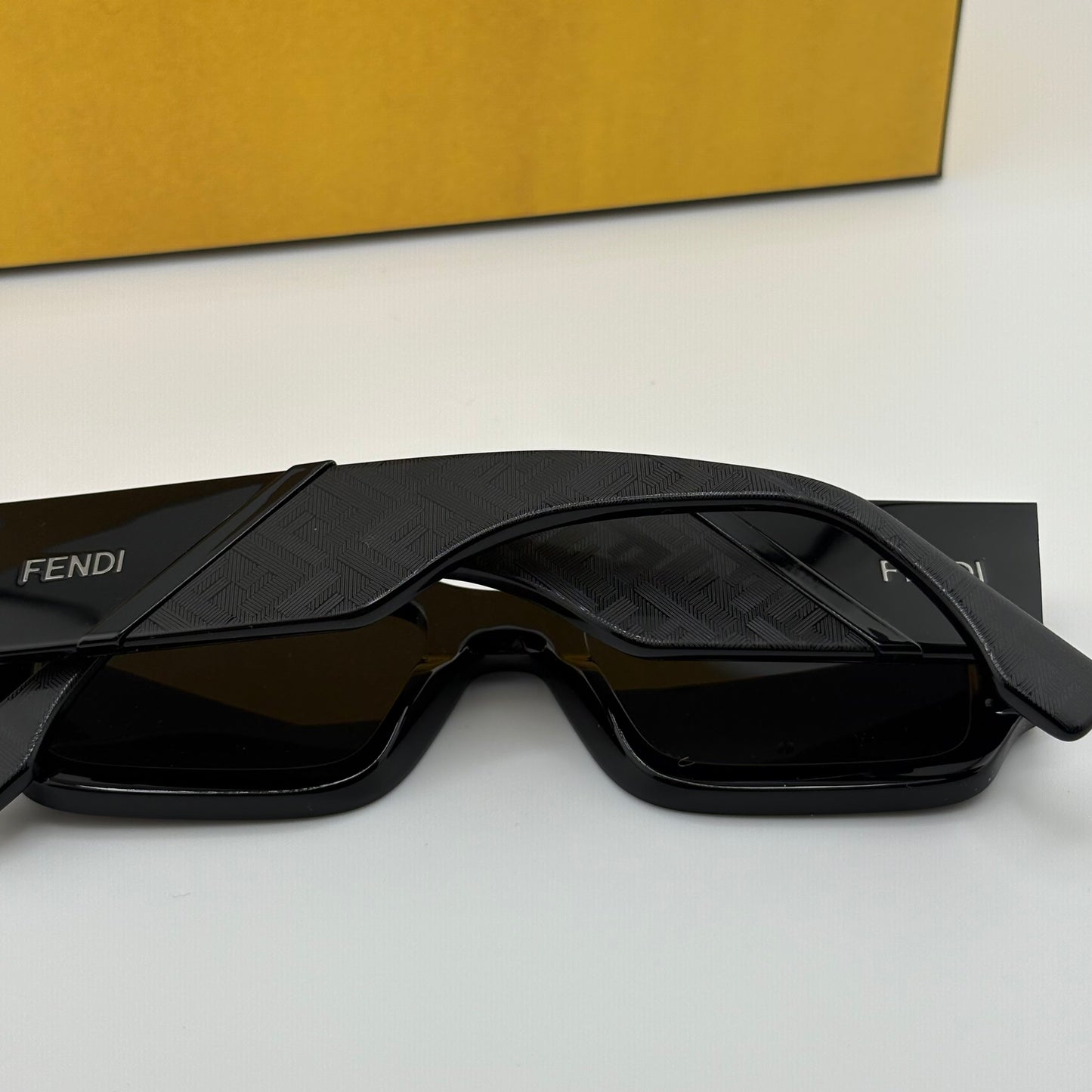 Fendi Diagonal Rectangular Sunglasses