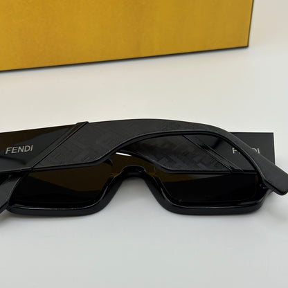 Fendi Diagonal Rectangular Sunglasses