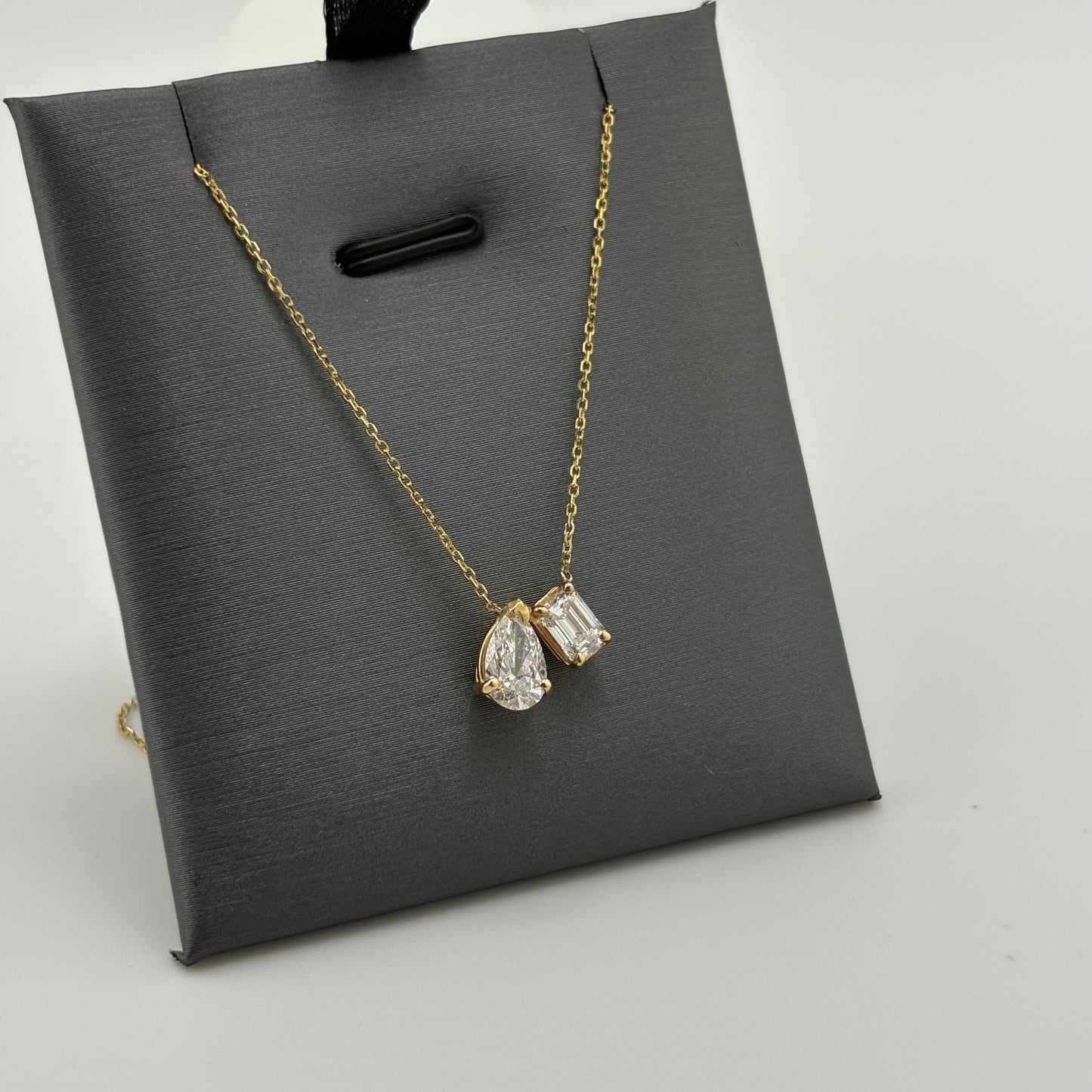 Toi Et Moi Lab Grown Diamond Necklace