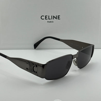 Celine Men’s Gunmetal Triomphe Sunglasses