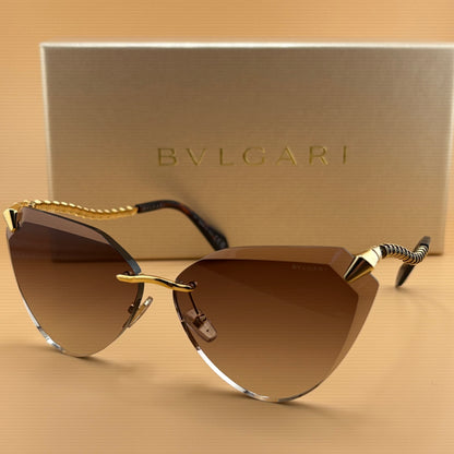 Bvlgari Serpenti Rimless Sunglasses