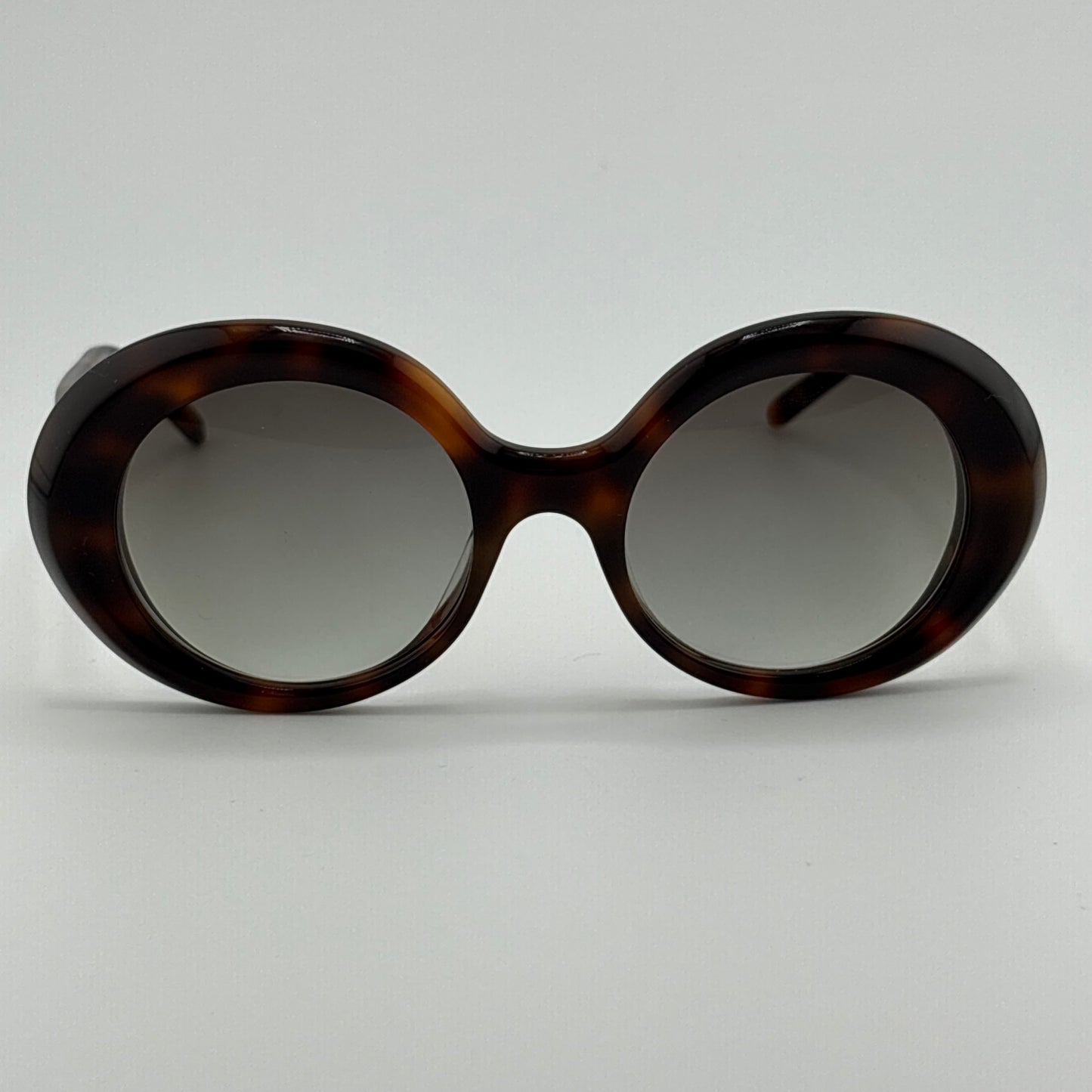 Loewe Curvy Tortoise Round Sunglasses