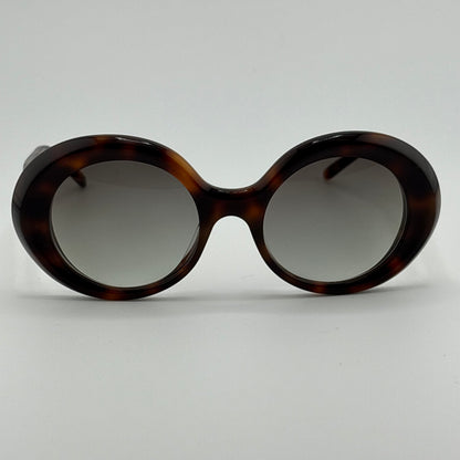 Loewe Curvy Tortoise Round Sunglasses