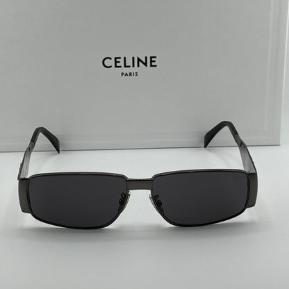 Celine Men’s Gunmetal Triomphe Sunglasses