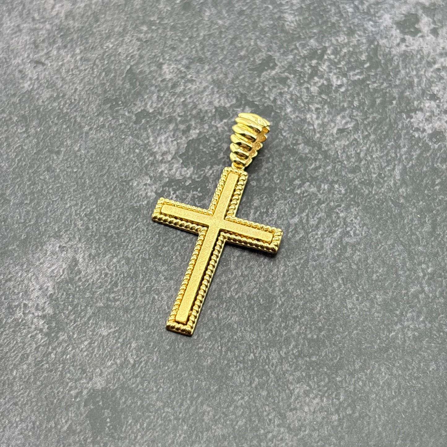 14k Gold Cross Pendant