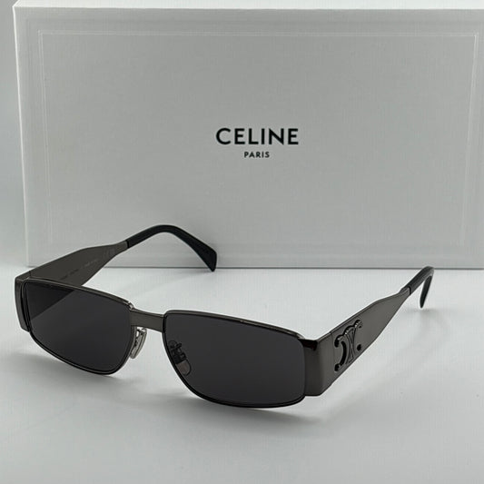 Celine Men’s Gunmetal Triomphe Sunglasses