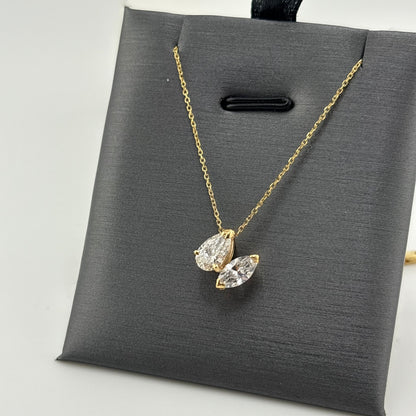 Toi Et Moi Lab Grown Diamond Necklace