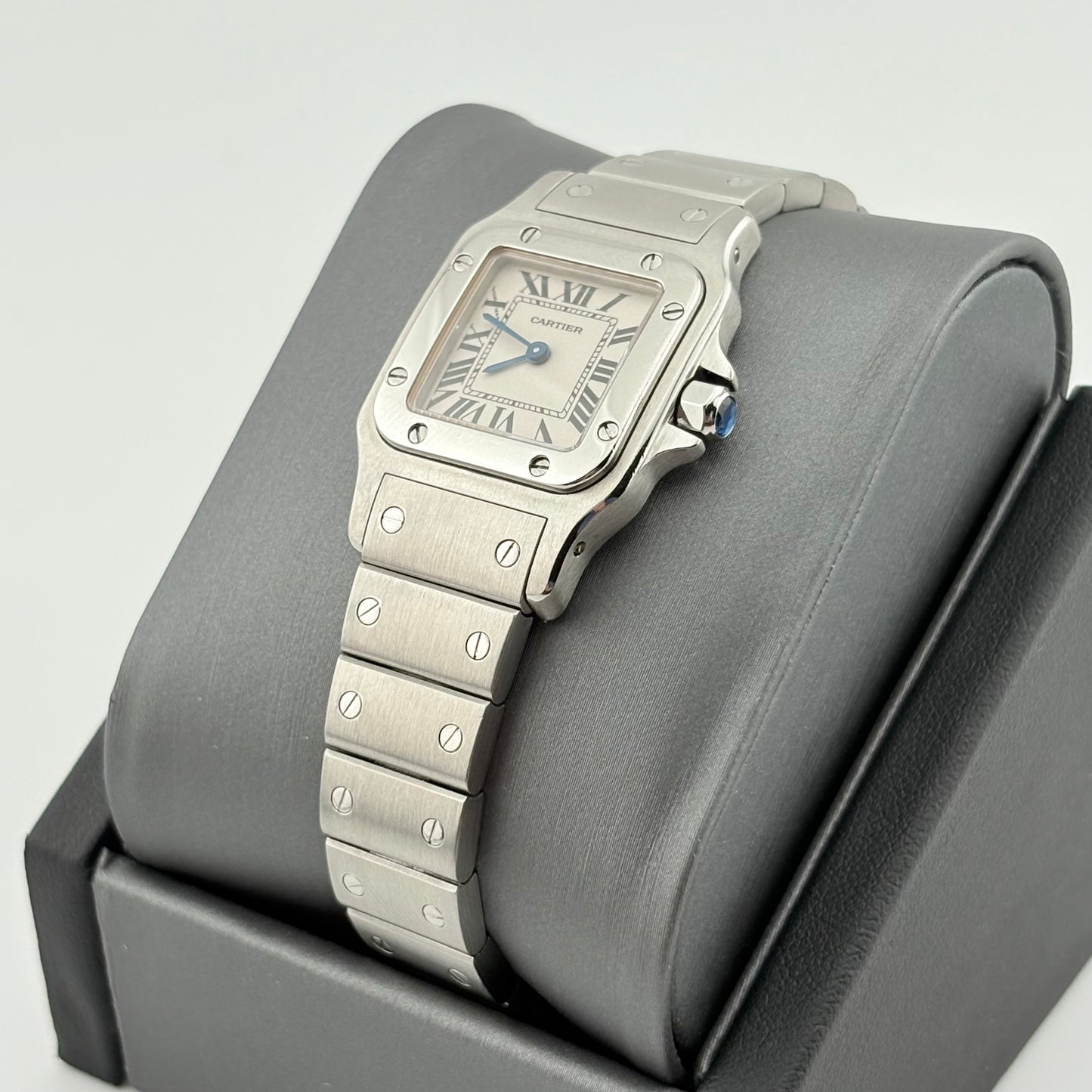 Cartier Santos Galbée Stainless Steel Quartz Watch