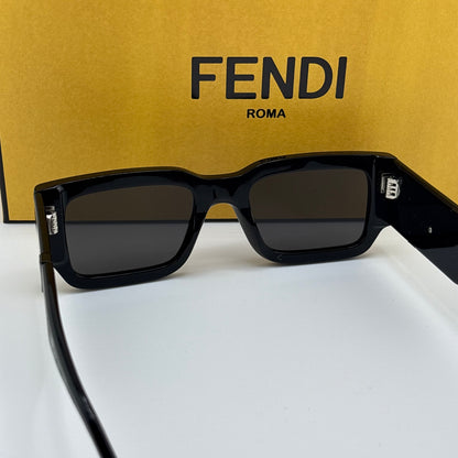 Fendi Diagonal Rectangular Sunglasses