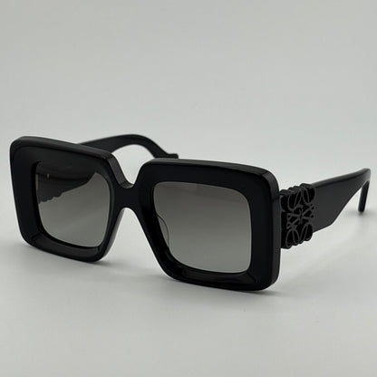 Loewe Anagram Oversized Sunglasses, Black