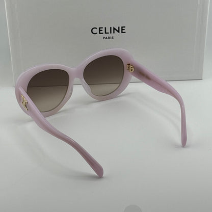 Celine Triomphe Butterfly Sunglasses, Light Pink