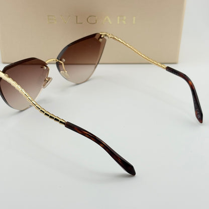 Bvlgari Serpenti Rimless Sunglasses