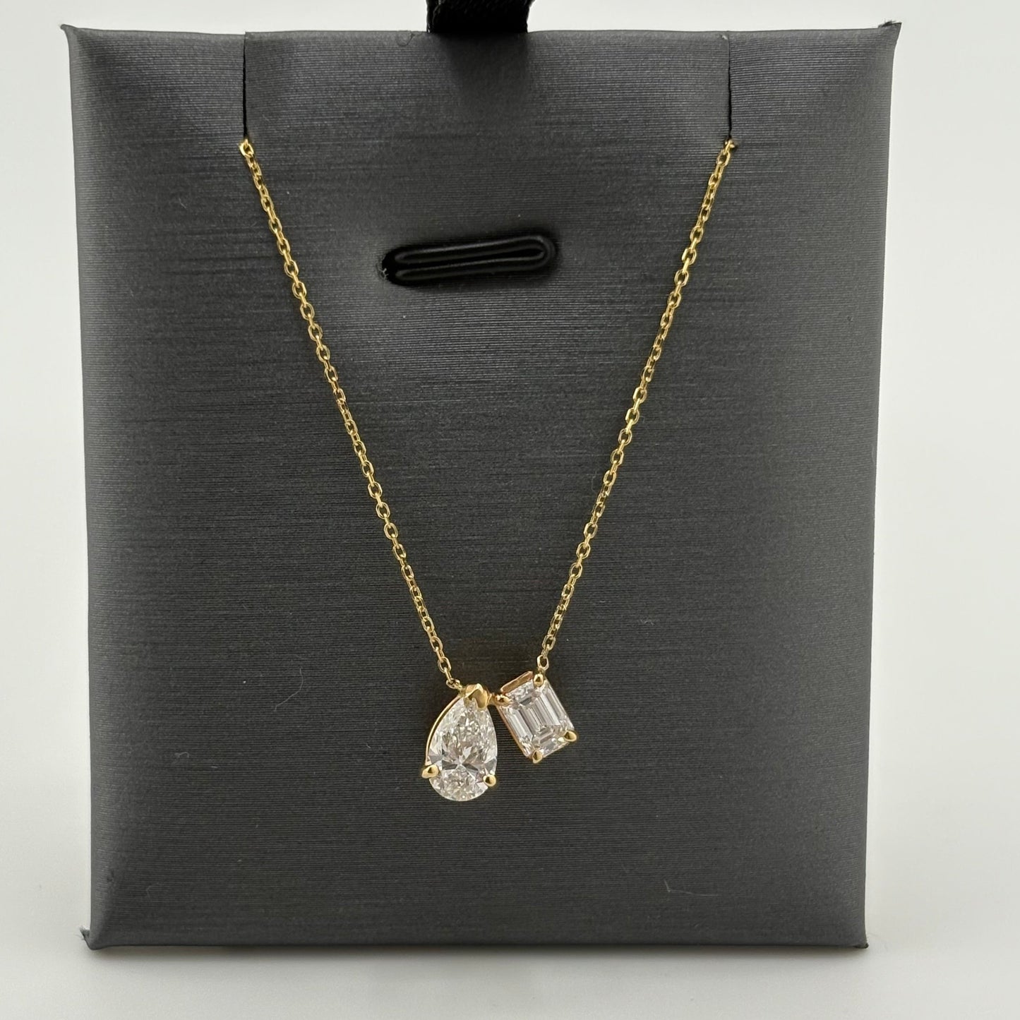 Toi Et Moi Lab Grown Diamond Necklace
