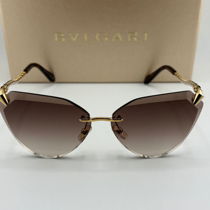 Bvlgari Serpenti Rimless Sunglasses