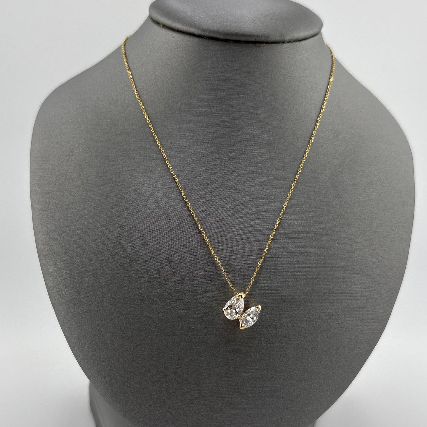 Toi Et Moi Lab Grown Diamond Necklace