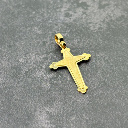 14k Gold Cross Pendant