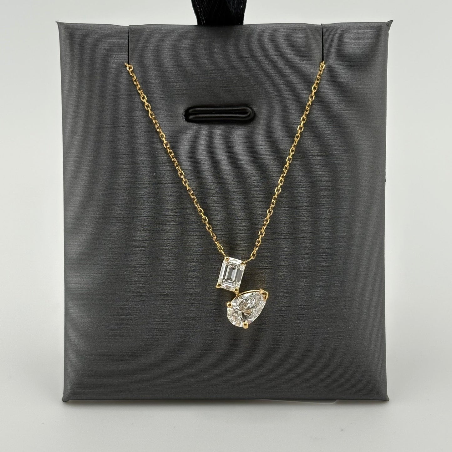 Toi Et Moi Lab Grown Diamond Necklace