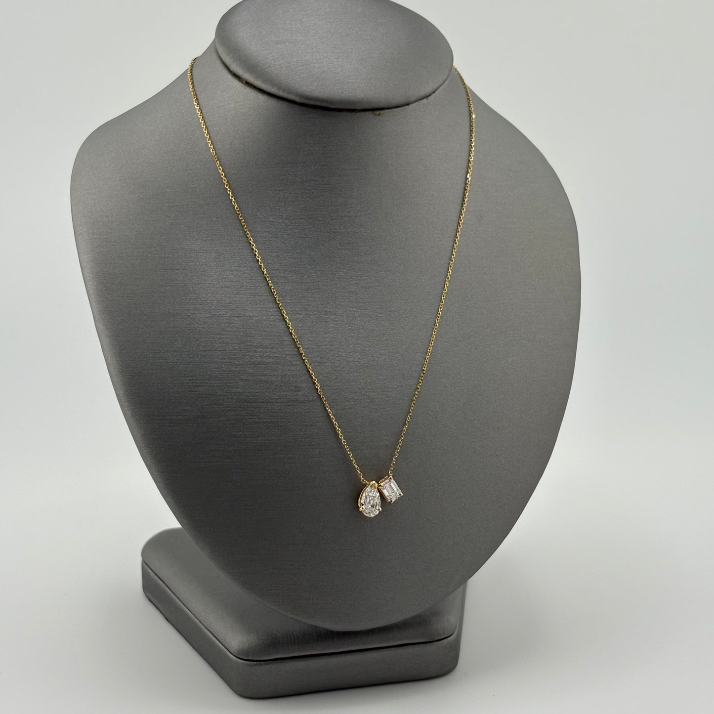 Toi Et Moi Lab Grown Diamond Necklace