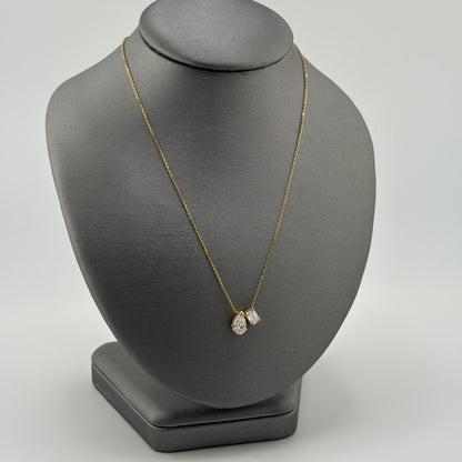 Toi Et Moi Lab Grown Diamond Necklace