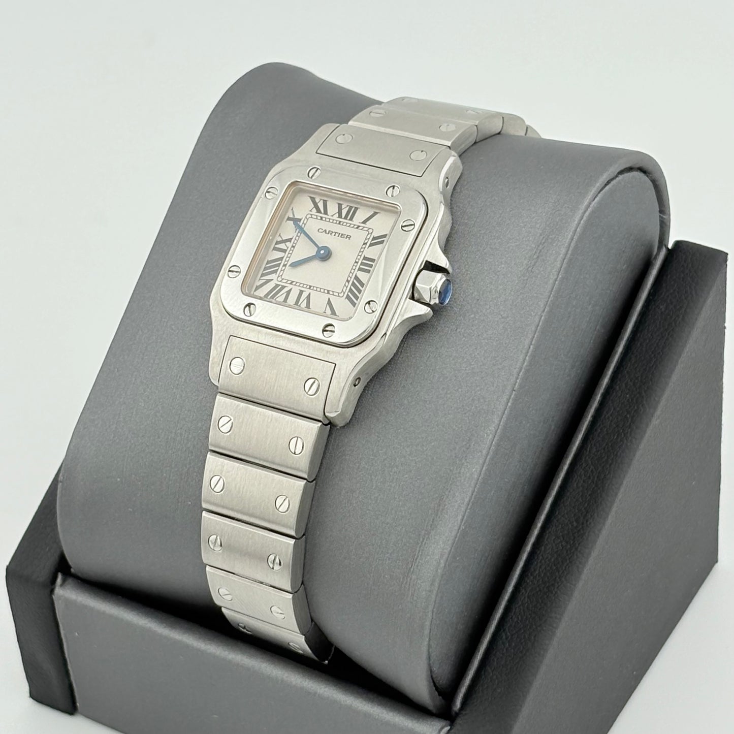 Cartier Santos Galbée Stainless Steel Quartz Watch