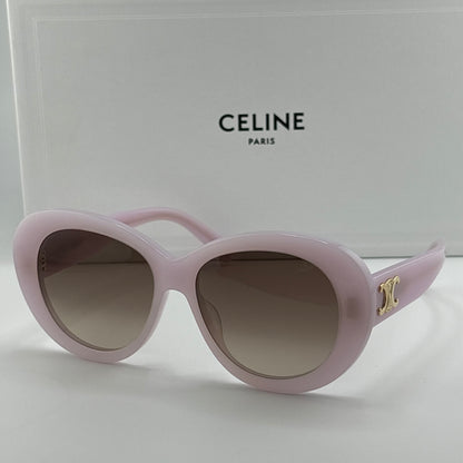 Celine Triomphe Butterfly Sunglasses, Light Pink