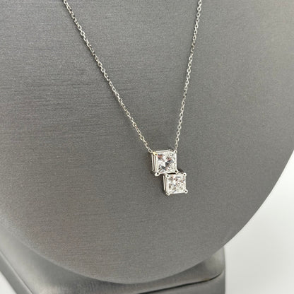 Toi Et Moi Lab Grown Diamond Necklace