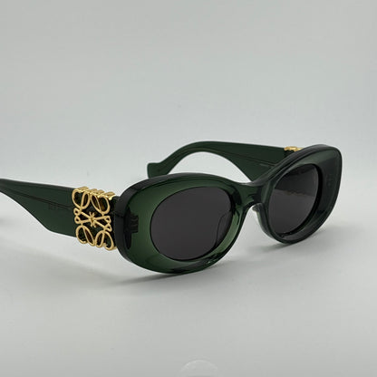 Loewe Anagram Sunglasses, Green