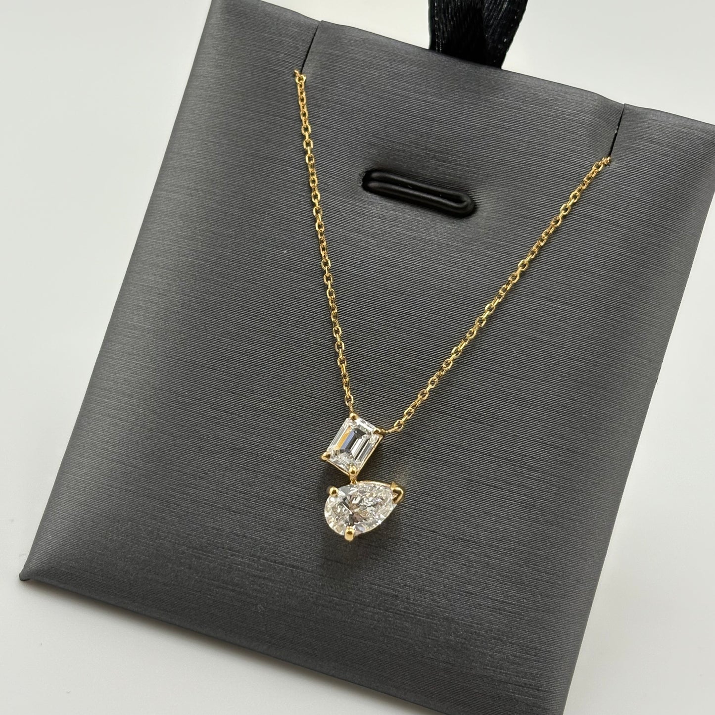 Toi Et Moi Lab Grown Diamond Necklace