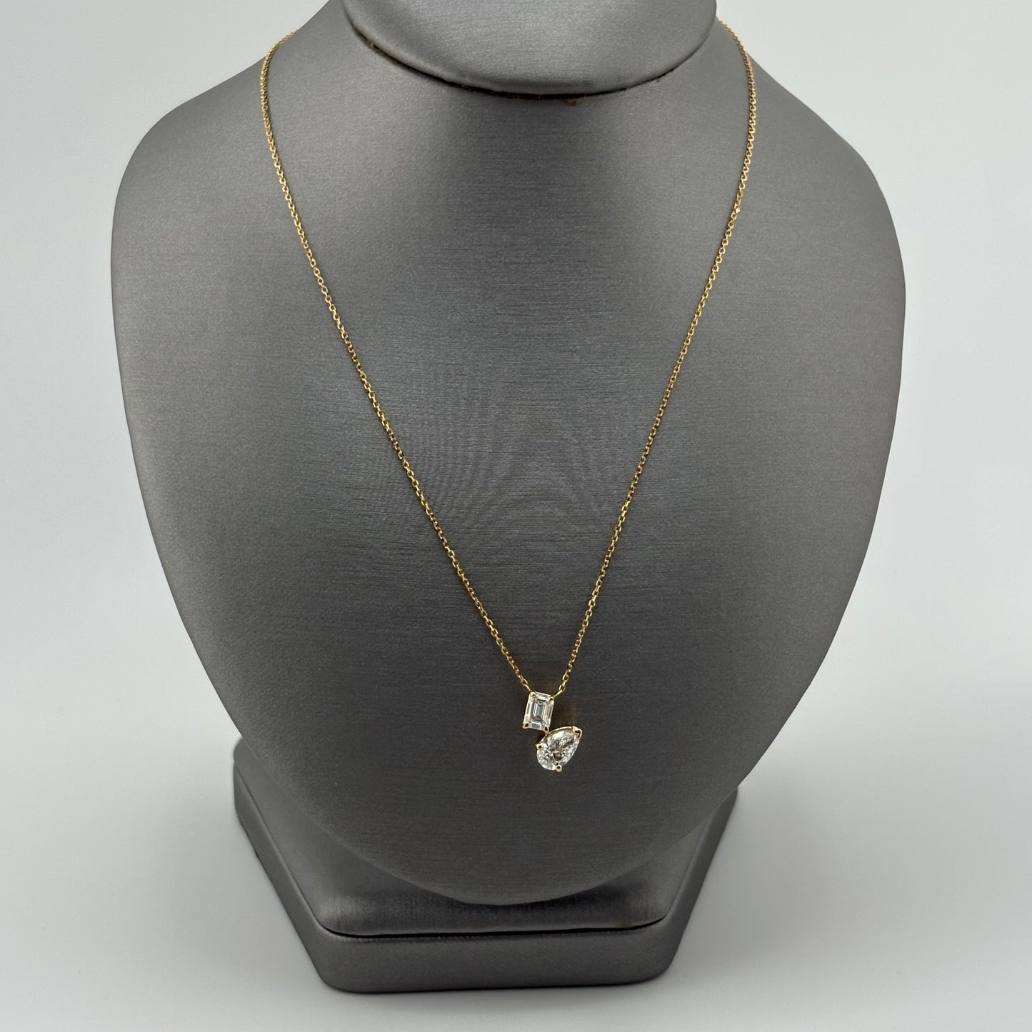 Toi Et Moi Lab Grown Diamond Necklace